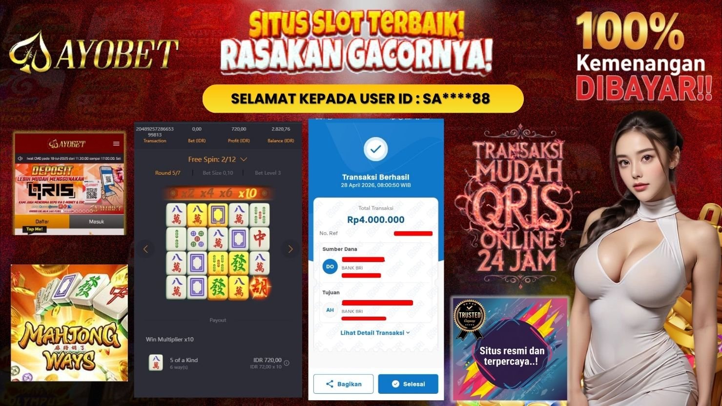 AYOBET JACKPOT SLOT MAHJONG WAYS